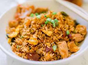 Resep Nasi Goreng Ayam ala Korea, Gurih Pedas Cocok untuk Sarapan Resep Nasi Goreng Ayam ala Korea, Gurih Pedas Cocok untuk Sarapan