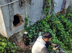 Jebol Tembok Minimarket di Sukabumi, Maling Gasak Rokok-CD
