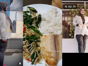 Viral Wanita Sukses Pangkas BB 31 Kg meski Rutin Makan Nasi, Begini Kisahnya