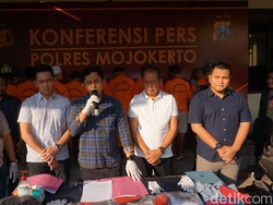 9 Maling Truk dan Motor di Mojokerto Digulung, 2 Penadah Hasil Curian