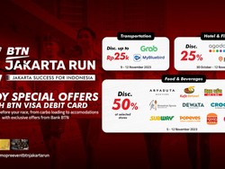 Jelang BTN Jakarta Run 2023, Ada Diskon Subway-Popeyes hingga 50%