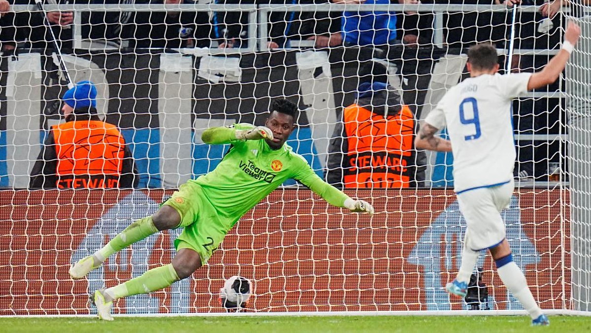 MU dihukum penalti lagi di empat laga beruntun Liga Champions (via REUTERS/RITZAU SCANPIX DENMARK)