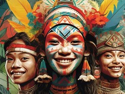 Guru Asal Pati Raih Juara Kontes Digital Artwork Internasional di India, Ini Karyanya