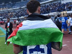 Suara Kapten Persib soal Bendera Raksasa Palestina di GBLA