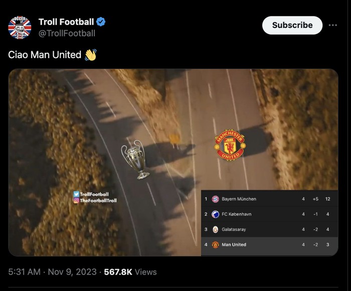 Meme MU lawan Copenhagen