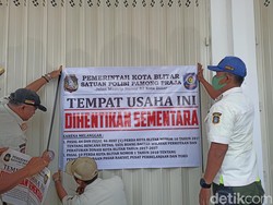 Minimarket di Kota Blitar Disegel gegara Langgar Perda