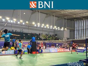 Foto: Surya/Revandra Vs Dapa/Karsten di BNI Sirnas Jakarta 2023