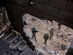 Helikopter Militer Israel Jatuh di Gaza, 2 Tentara Tewas-7 Luka