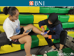 Foto: Tim Medis Siap Siaga Bantu Atlet di BNI Sirnas A DKI 2023