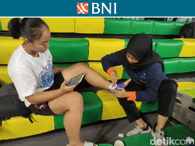 Foto: Tim Medis Siap Siaga Bantu Atlet di BNI Sirnas A DKI 2023