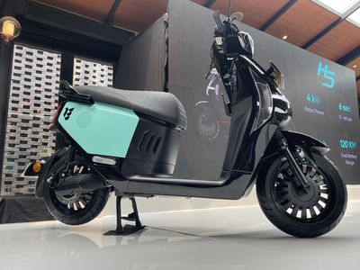 Wujud Motor Listrik Electrum H5 Karya Desainer Lokal