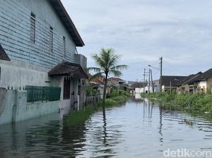 Cerita Warga Belawan Sehari-hari Terendam Banjir Rob Cerita Warga Belawan Sehari-hari Terendam Banjir Rob