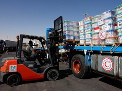 Rusia Kirim 25 Ton Bantuan Kemanusiaan ke Gaza