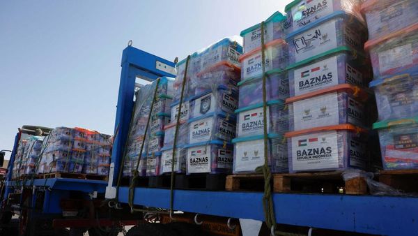 Bantuan Indonesia untuk Gaza Masih Tertahan di Perbatasan Israel, Begini Potretnya