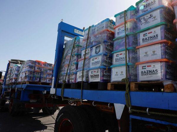 Bantuan Indonesia untuk Gaza Masih Tertahan di Perbatasan Israel, Begini Potretnya