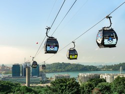 Spesial Akhir Tahun, Ada Cable Car Pokemon di Pulau Sentosa