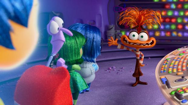 MEET ANXIETY -- Disney and Pixar’s “Inside Out 2” returns to the mind of newly minted teenager Riley just as a new Emotion shows up unexpectedly. And Anxiety, voiced by Maya Hawke, isn’t the type of Emotion who will take a back seat either. Directed by Kelsey Mann and produced by Mark Nielsen, “Inside Out 2” releases only in theaters Summer 2024. © 2023 Disney/Pixar. All Rights Reserved.