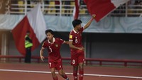 Indonesia mencetak gol pada menit ke-22 lewat Arkhan Purwanto. 