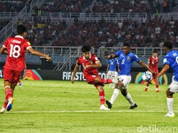 Ada Gol Dianulir VAR, Indonesia Vs Ekuador 1-1 di Babak I