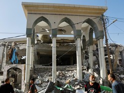 Deretan Bangunan Bersejarah di Gaza yang Kini Tinggal Puing