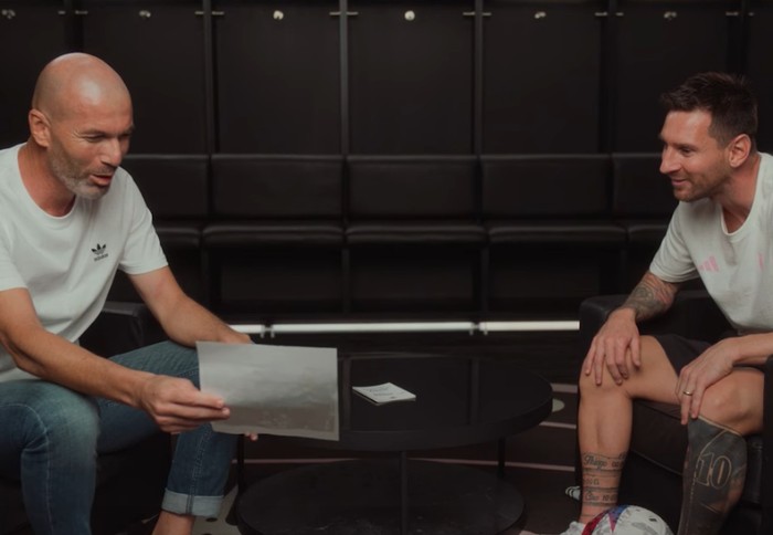 Lionel Messi, Zinedine Zidane