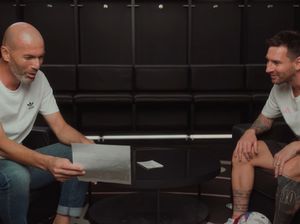 Saat Zidane dan Messi Saling Menggambarkan Satu Sama Lain