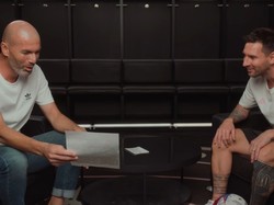 Saat Zidane dan Messi Saling Menggambarkan Satu Sama Lain