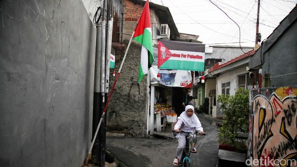 Melihat Kampung Palestina di Palmerah Jakarta Barat