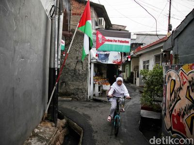 Melihat Kampung Palestina di Palmerah Jakarta Barat