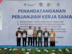 Menteri ATR/BPN Puji Perjanjian Kerja Sama Pertanahan Pemkot Pangkalpinang