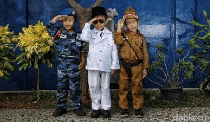 Foto Seri Calon Pahlawan Masa Depan Versi Anak-anak TK Foto Seri Calon Pahlawan Masa Depan Versi Anak-anak TK