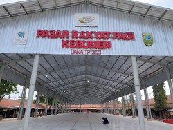 Selesai Dibangun, Pasar Pagi Kebumen Bakal Segera Diresmikan