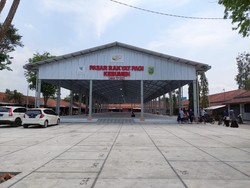 Segera Diresmikan, Pasar Pagi Kebumen Bisa Tampung 700 Pedagang