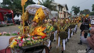 Potret Pekan Budaya Majapahit di Mojokerto