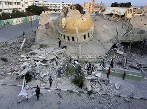 Lebih dari 60 Masjid di Gaza Hancur Dibom Israel Lebih dari 60 Masjid di Gaza Hancur Dibom Israel