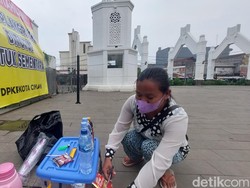 Alun-alun Kota Cimahi Sepi Usai Insiden Bocah Tersetrum