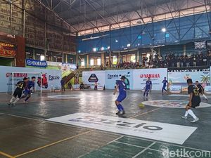 Classy Yamaha Youth Festival Makassar, Tim Futsal SMAN 12 Vs SMAN 8 di Final