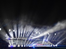 Suasana Upacara Pembukaan Piala Dunia U-17 2023