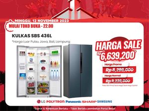Pasti Untung! Beli Kulkas di Transmart Full Day Sale Hemat hingga Rp 2,5 Juta