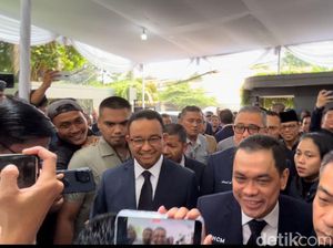 Anies dan Cak Imin Hadiri HUT ke-12 Partai NasDem