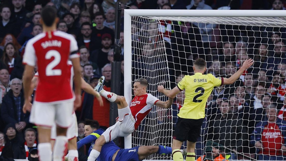 Arsenal ungguli Burnley 1-0 di babak pertama (Foto: Action Images via Reuters/ANDREW COULDRIDGE)
