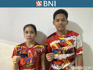 Dukungan Ortu buat Bimo/Ziya, Juara BNI Sirnas A DKI Jakarta 2023