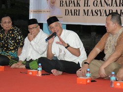 Ganjar Bakal Nginap di Rumah Warga di Asahan Malam Ini
