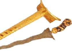 4 Senjata Tradisional Panglima Perang Kerajaan Melayu di Riau