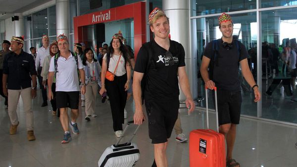 Pebalap Sepeda Berdatangan Jelang UCI MTB World Championship 2023