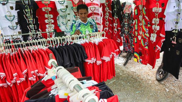 Penjualan Atribut Timnas Indonesia Semarakkan Piala Dunia U-17