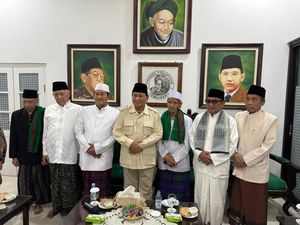 60 Kiai Mataraman Merasa Hatinya Cocok dengan Prabowo