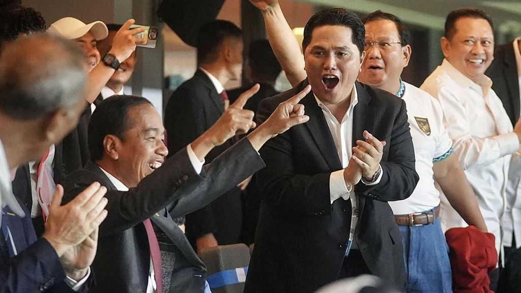 Momen Jokowi Nonton Indonesia vs Ekuador di Piala Dunia U-17 Momen Jokowi Nonton Indonesia vs Ekuador di Piala Dunia U-17