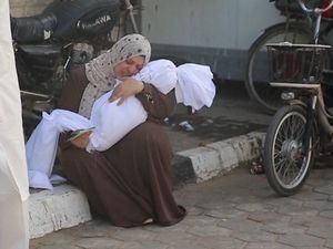 Raut Kesedihan Warga Gaza Disaat Korban Tewas Tembus 11 Ribu