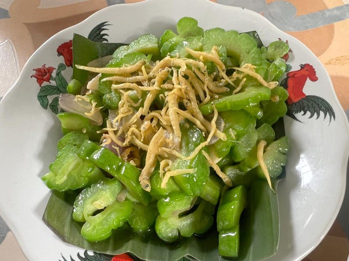 Resep Pare Tumis Teri